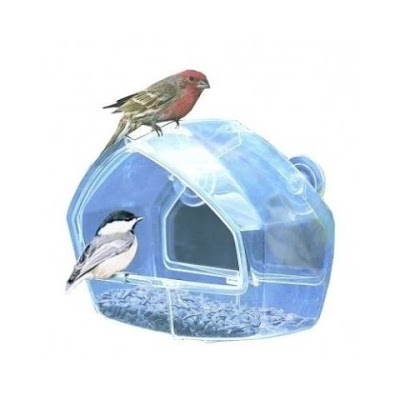 Perky-Pet Birdscapes Clear Window Feeder 348