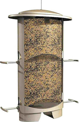 Best Large Bird Feeder – More Birds X-1 Squirrel-Proof Bird Feeder with Four Feeding Ports