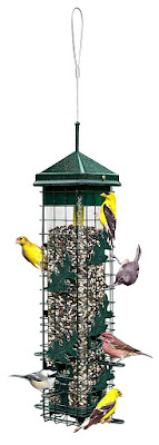 Squirrel Solution 200 Squirrel-Proof Bird Feeder with 6 Feeding Ports